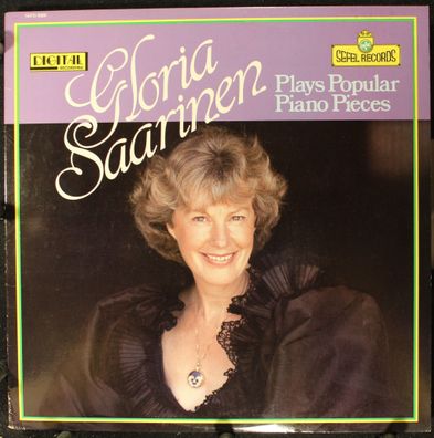 Sefel Records SEFD 5029 - Gloria Saarinen Plays Popular Piano Pieces