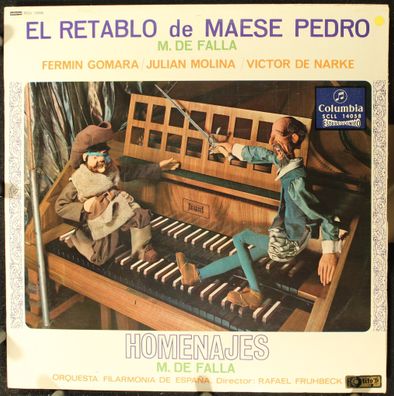Columbia SCLL 14058 - El Retablo De Maese Pedro / Homenajes
