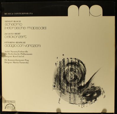 Supraphon 80 501 PK - Schelomo (Hebräische Rhapsodie)/ Cellokonzert/ Adagio Con