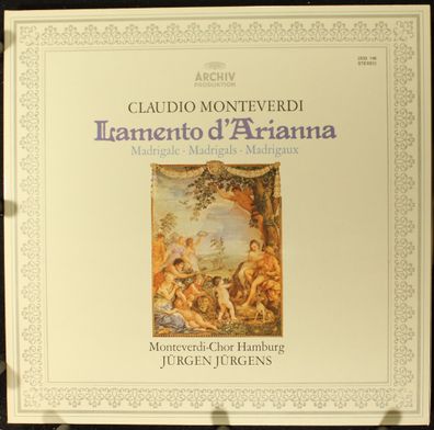 Archiv Produktion 2533 146 - Lamento D'Arianna (Madrigale ? Madrigals ? Madr