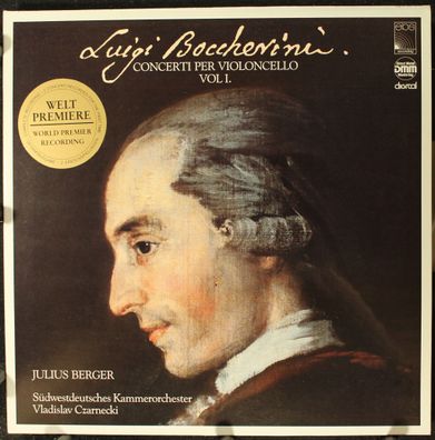 Ebs ebs 5055 - Luigi Boccherini, Julius Berger, Südwestdeutsches Kammerorcheste