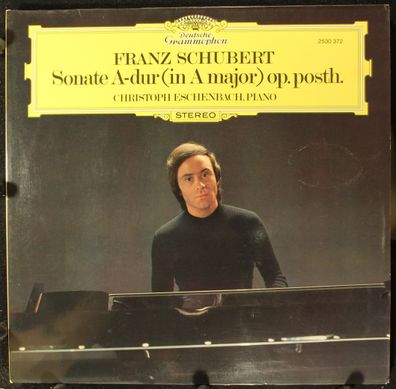 Deutsche Grammophon 2530 372 - Sonate A-Dur = In A Major Op. Posth.