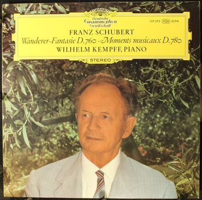 Deutsche Grammophon 139 372 - Wanderer-Fantasie D.760 / Moments Musicaux D.780