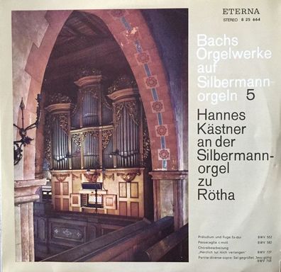 Eterna 8 25 664 - Johann Sebastian Bach, Hannes Kästner - Hannes Kästner An De