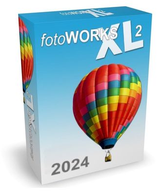 Fotoworks XL 2024 - Bildbearbeitungsprogramm in Deutsch - Windows - CD-ROM
