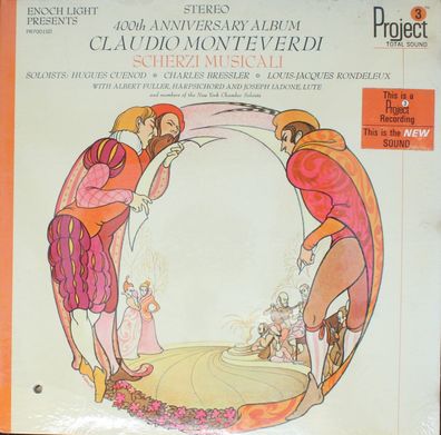 Project 3 Total Sound PR7001SD - 400th Anniversary Album Claudio Monteverdi Sche