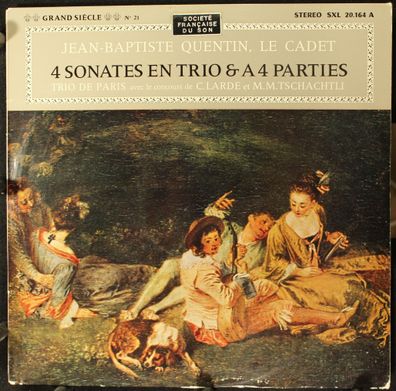 DECCA SXL 20.153 A - 3 Sonates En Quatuor