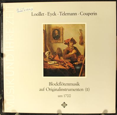 Telefunken SAWT 9545-A - Blockflötenmusik Auf Originalinstrumenten II 1700 / Re