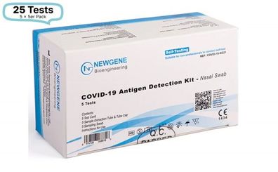 Newgene COVID-19 Antigen Schnelltest/ Selbsttest Kit zur Eigenanwendung