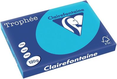 Clairefontaine Trophée Royalblau 120g/ m² DIN-A3 - 250 Blatt