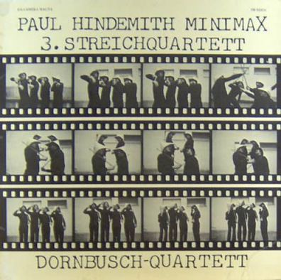Da Camera Magna SM 92416 - Paul Hindemith Minimax 3 Streichquartett