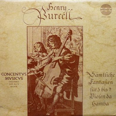 Amadeo AVRS 6306 - Sämtliche Fantasien für 3 bis 7 Violen da Gamba