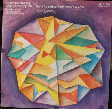 Eterna 8 26 506 - Violinkonzert Op. 36 / Suite Für Sieben Instrumente Op. 29
