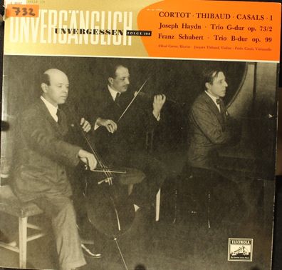 Die Stimme Seines Herrn E 80 487 - Trio G-Dur Hob. XV: 25 / Trio B-Dur D. 898