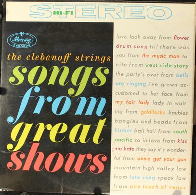 Mercury SR 60065 - Clebanoff Plays Songs From Great Shows...