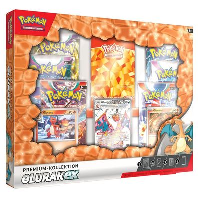 Glurak-EX | Premium Kollektion | Pokemon Karten deutsch | Edition