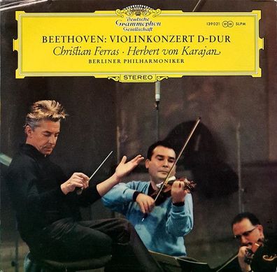 Deutsche Grammophon 139 021 SLPM - Violinkonzert D-Dur