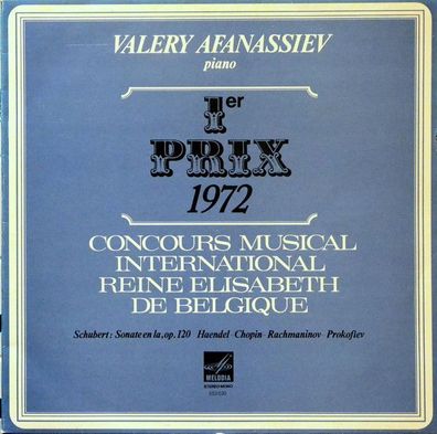 553.030 - 1er Prix 1972 Concours Musical International Reine Elisabeth De Belgi