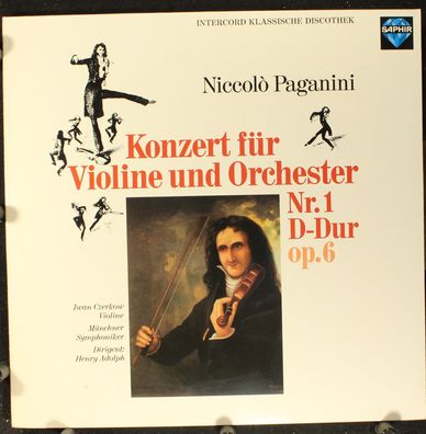 Saphir INT 120.934 - Konzert Für Violine Und Orchester Nr.1 D-Dur Op. 6