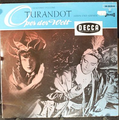 DECCA SXL 20 515-B - Turandot - Arien und Szenen