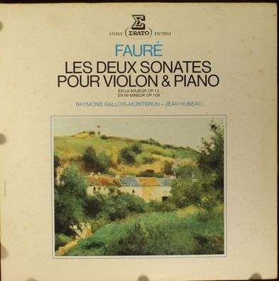 Erato STU 70553 - Les Deux Sonates Pour Violon & Piano