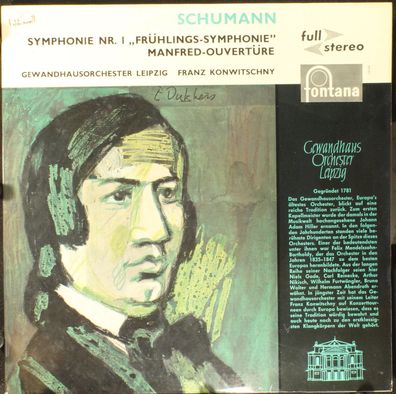 Fontana 875 038 CY - Symphonie Nr. 1 B-dur Op. 38 "Frühlingssymphonie"