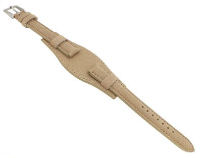 s. Oliver 16mm | Unterlageband aus Leder in beige genarbt | SO-3166-LQ