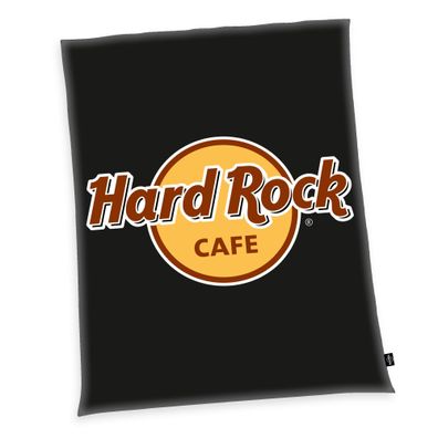Hard Rock Cafe Wellsoft Flauschdecke 150 x 200 cm