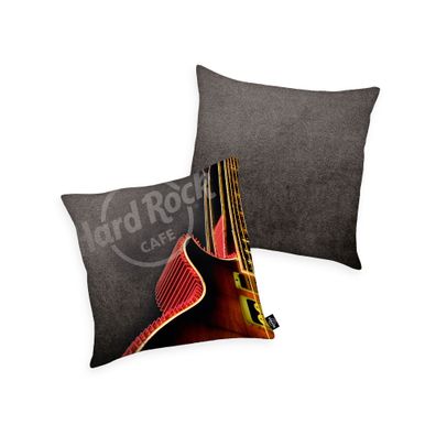 Hard Rock Cafe Soft Kissen Dekokissen Gitarre 40 x 40 cm