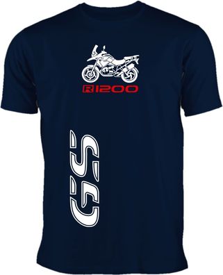 R 1200 GS T-Shirt - Motiv 3 - für BMW Biker und Fans