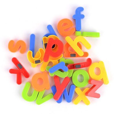 Magnetische Buchstaben für Kleinkinder - Alphabet-Kühlschrankmagnete