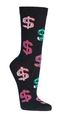 Damen Herren Spaßsocken, Fun socks, witzige Socken Dollar