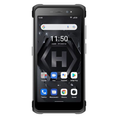 Hammer Iron 4 Smartphone 5,5-Zoll-Bildschirm, 5180 mAh, IP69 Wasserdicht Schwarz-S...