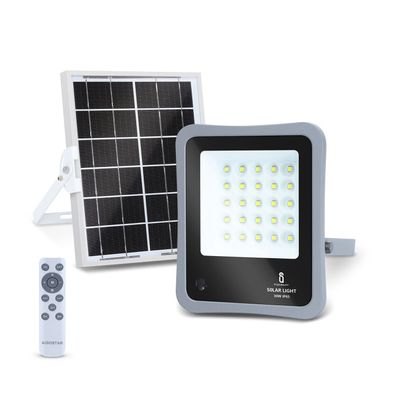 LED-Flutlicht mit Solarpanel Fluter Strahler IP65 Wasserdicht Außen Gartenlampe