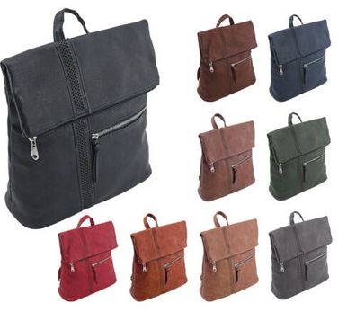 Damen Tasche Schultertasche Rucksack Shopper Citybag 5003