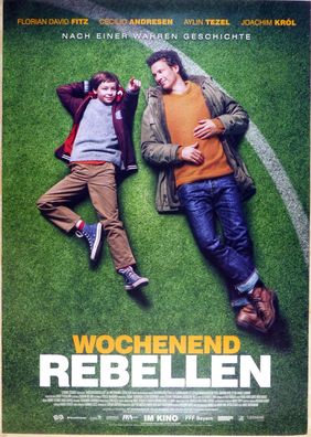 Wochenendrebellen - Original Kinoplakat A0 - Florian David Fitz - Filmposter