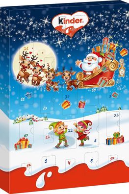 Ferrero Kinder Mini Mix Adventskalender 2023 Kinderschokolade Weihnachten 150 g