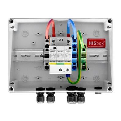HISbox DC Combiner 1000V PV Überspannsschutz