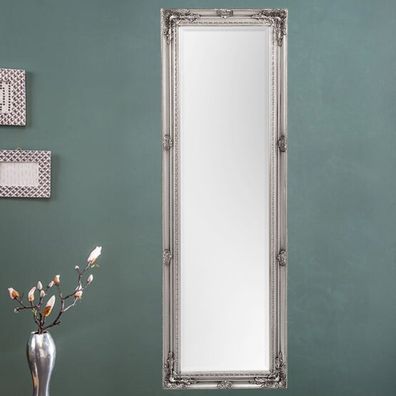 Spiegel HOUSE barock Antik-Silber ca.150x50cm Wandspiegel Flurspiegel Badspiegel