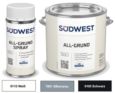 Südwest All-Grund - Spray Grundierung Rostschutz Haftgrund Primer Füller Unigrund