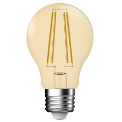 Nordlux LED Leuchtmittel E27 goldfarbend 400lm 2500K 5,4W 80Ra 360° dimmbar 6x6x10,4c