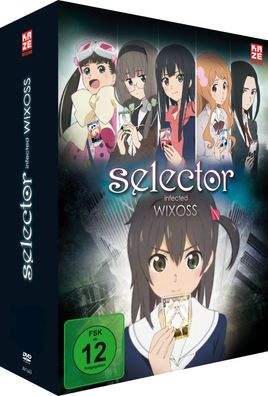 Selector Infected Wixoss - Staffel 1 - Gesamtausgabe - DVD - NEU