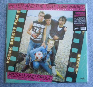 Peter and the Test Tube Babies - Pissed and proud LP Vinyl farbig