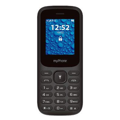 myPhone 2220 Mobiltelefon 1.77"-Display, 600 mAh, Dual Sim, 2G Schwarz