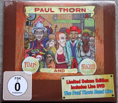 Paul Thorn - Pimps And Preachers (2011) (CD + DVD) (BLU DP0529) (Neu + OVP)