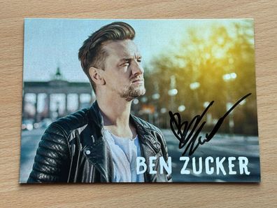 Ben Zucker Autogrammkarte orig signiert #6938