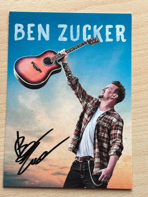 Ben Zucker Autogrammkarte orig signiert #6918