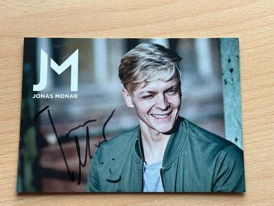 Jonas Monar Autogrammkarte orig signiert #6939