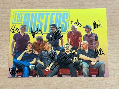 The Busters Autogrammkarte orig signiert #6975