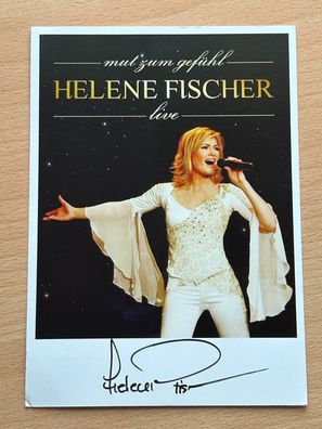Helene Fischer Autogrammkarte orig signiert #6923